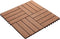 vidaXL - Terrastegels - diep - reliëf - 30x30 - cm - 1 - m² - HKC - lichtbruin - 11 - st