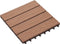 vidaXL - Terrastegels - diep - reliëf - 30x30 - cm - 1 - m² - HKC - lichtbruin - 11 - st