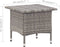 vidaXL - Theetafel - 50x50x47 - cm - poly - rattan - grijs