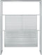 vidaXL - Tijdschriftenrek - 35x15x45 - cm - staal - zilverkleurig