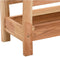 vidaXL - Tijdschriftenrek - 40x26,5x38,5 - cm - massief - walnotenhout
