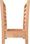 vidaXL - Tijdschriftenrek - 40x26,5x38,5 - cm - massief - walnotenhout