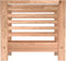 vidaXL - Tijdschriftenrek - 40x26,5x38,5 - cm - massief - walnotenhout