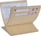 vidaXL Tijdschriftenrek vloermodel hout naturel