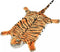 vidaXL - Tijgervloerkleed - pluche - 144 - cm - bruin