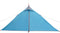 vidaXL - Tipitent - 1-persoons - waterdicht - blauw