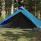 vidaXL - Tipitent - 1-persoons - waterdicht - blauw
