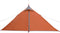 vidaXL - Tipitent - 1-persoons - waterdicht - oranje