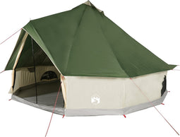 vidaXL - Tipitent - 10-persoons - waterdicht - groen