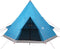 vidaXL - Tipitent - 4-persoons - waterdicht - blauw