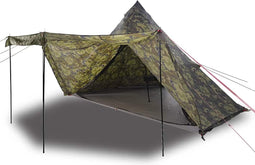 vidaXL - Tipitent - 6-persoons - camouflage - waterdicht