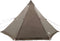 vidaXL - Tipitent - 6-persoons - waterdicht - bruin