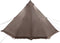 vidaXL - Tipitent - 6-persoons - waterdicht - bruin