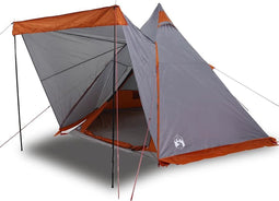 vidaXL - Tipitent - 6-persoons - waterdicht - grijs