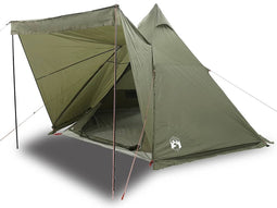 vidaXL - Tipitent - 6-persoons - waterdicht - olijfgroen