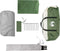 vidaXL - Tipitent - 8-persoons - waterdicht - groen