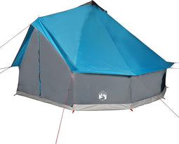 vidaXL - Tipitent - voor - gezin - 12-persoons - waterdicht - blauw