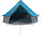 vidaXL - Tipitent - voor - gezin - 12-persoons - waterdicht - blauw