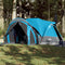 vidaXL - Tipitent - voor - gezin - 8-persoons - waterdicht - blauw