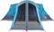 vidaXL - Tipitent - voor - gezin - 8-persoons - waterdicht - blauw