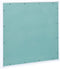 vidaXL - Toegangspaneel - met - aluminium - frame - en - gipsplaat - 700x700 - mm