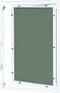 vidaXL - Toegangspaneel - met - aluminium - frame - en - gipsplaat - 400x600 - mm