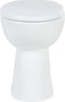 vidaXL - Toilet - verhoogd - 7 - cm - soft-close - randloos - keramiek - wit