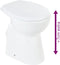 vidaXL - Toilet - verhoogd - 7 - cm - soft-close - randloos - keramiek - wit