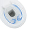 vidaXL - Toilet - verhoogd - 7 - cm - soft-close - randloos - keramiek - wit