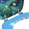 vidaXL - Toiletbril - met - deksel - diepzee - MDF