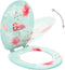 vidaXL - Toiletbril - met - deksel - flamingo - MDF