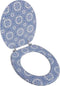 vidaXL - Toiletbril - met - deksel - savanne - MDF