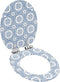 vidaXL - Toiletbril - met - deksel - savanne - MDF