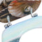 vidaXL - Toiletbril - met - deksel - schelp - MDF