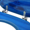vidaXL - Toiletbril - met - deksel - waterdruppel - MDF - blauw