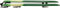 vidaXL - Toiletbril - met - deksel - waterdruppel - MDF - groen