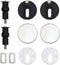 vidaXL - Toiletbril - met - soft-close - deksel - diepzee - MDF