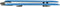 vidaXL - Toiletbril - met - soft-close - deksel - diepzee - MDF
