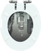vidaXL - Toiletbril - met - soft-close - deksel - New - York - MDF
