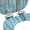 vidaXL - Toiletbril - met - soft-close - deksel - oud - hout - MDF