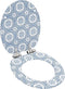 vidaXL - Toiletbril - met - soft-close - deksel - porselein - MDF