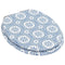 vidaXL - Toiletbril - met - soft-close - deksel - porselein - MDF