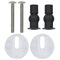vidaXL - Toiletbril - met - soft-close - deksel - porselein - MDF