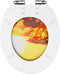 vidaXL - Toiletbril - met - soft-close - deksel - savanne - MDF