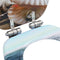 vidaXL - Toiletbril - met - soft-close - deksel - schelp - MDF
