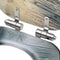 vidaXL - Toiletbril - met - soft-close - deksel - strand - MDF