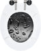 vidaXL - Toiletbril - met - soft-close - deksel - waterdruppel - MDF