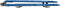 vidaXL - Toiletbril - met - soft-close - deksel - waterdruppel - MDF - blauw