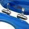 vidaXL - Toiletbril - met - soft-close - deksel - waterdruppel - MDF - blauw