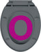 vidaXL - Toiletbril - soft-close - en - quick-release - ovaal - grijs